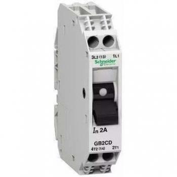 Schneider Electric GB2CD09 Tesys Gb2, Disyuntor Magnetotérmico, 1P + N, 4 A, Id = 52 A