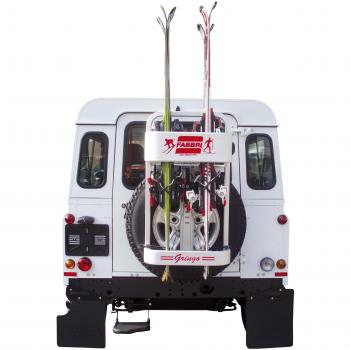 Fabbri 6950250 Portaesquís trasero