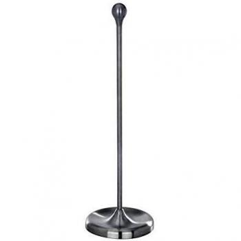 Wenko Nova Soporte Rollos Reserva, Acero Inoxidable, Plata, 17.2x17.2x54 cm