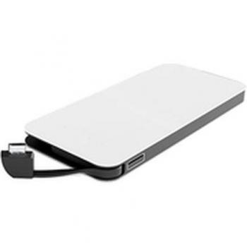 Celly BP30MICROW - Batería externa de 3000 mAh, color blanco