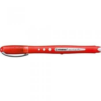 Rotulador stabilo worker colorful rojo 0,5 mm