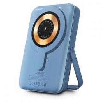 Powerbank Inalámbrico Magnético Urban Factory 10.000 mAh Azul
