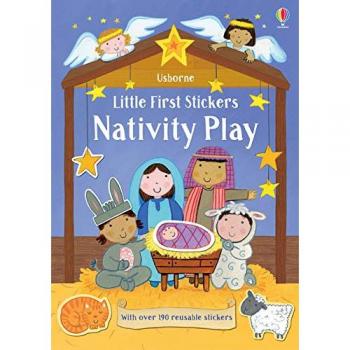 Libro Primeras Etiquetas: Juego de Natividad