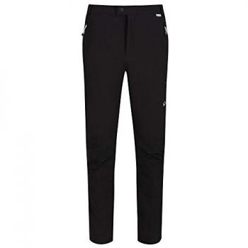 Regatta Men's Highton Winter Waterproof Walking Trousers - Black, Size: 40 R