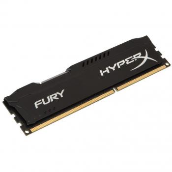 HyperX FURY Black 8GB 1866MHz DDR3 módulo de memoria RAM de alto rendimiento con disipador de calor - 1 x 8 GB