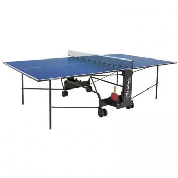 Garlando Mesa Ping Pong Challenge Indoor con Ruote per Interno Azul