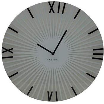 Nextime Sticks - Reloj de Pared, Color Blanco