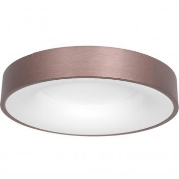 Plafón LED Steinhauer Ringlede, 2.700 K, Ø 48 cm, Bronce, Metal, Integrado (LED), Modelo 2563BR