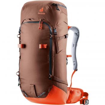 Mochila Deuter Freescape Pro 40+ para Esquí Touring - Color Umbral/Papaya