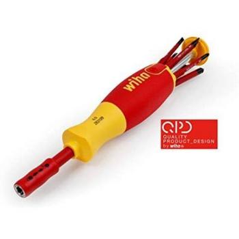 Wiha Destornillador con cargador LiftUp electric TORX® con 6 slimBits
