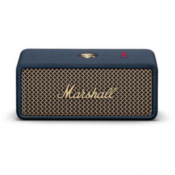 Altavoz Portátil Bluetooth Marshall Emberton III - Color Azul Medianoche - 20W - Inalámbrico - Garantía 2 años