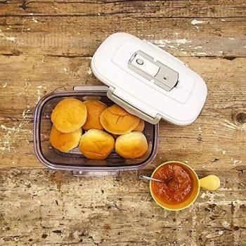Magic VAC VCC 150 - Recipiente cuadrado para envasar alimentos al vacío, 1,5 litros