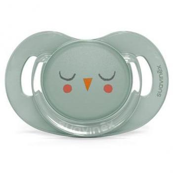Chupete Suavinex Premium Búho Verde 6-18m