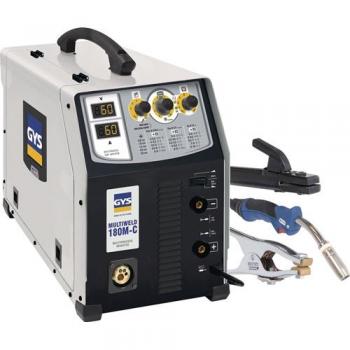 GYS 066571 EQUIPO DE SOLDADURA EASYMIG 180-4XL - Equipo de soldadura MIG, potencia de 180A, diseño compacto, incluye regulador de gas y antorcha MIG, capacidad para soldar