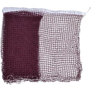 6 m largo ribete blanco volantes bádminton malla trenzada de Nylon Borgoña Red