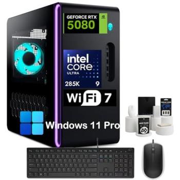 Dell Pro Essential QVT1260 - PC de Torre con Intel Core Ultra 5 225, 8GB RAM, 512GB SSD, Windows 11 Pro y Wi-Fi 6