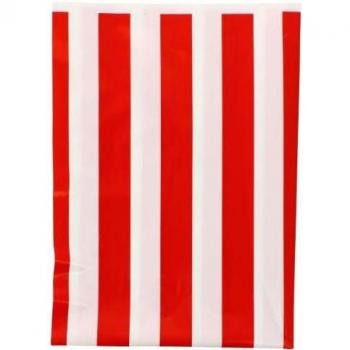 Bolsas Disfraces Payaso Rayas 56x70cm Pack 25uds Fixo Kids