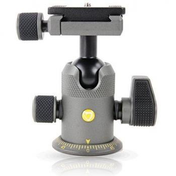 Vanguard Alta BH-100 - Rótula de Bola con Soporte hasta 10 kg, Color Negro