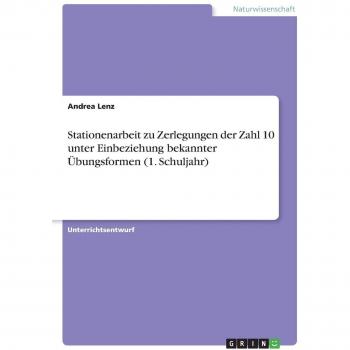 Trabajo por estaciones sobre descomposición del número 10 con inclusión de formas de ejercicio conocidas (1er grado)