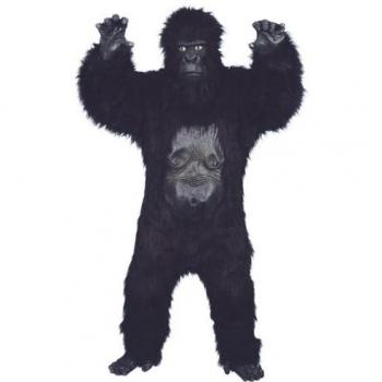 Disfraz de Gorila Negro Deluxe para hombre de Smiffy's