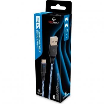 EgoGear SCH10 Cable USB-C a USB-A 3m Blanco/Azul