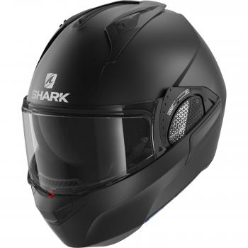 Casco Modular Shark Evo GT Blank Mat Negro Mate - Características: diseño modular, color negro mate, talla XS