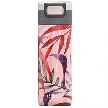 Botella Térmica Kambukka Etna 500ml con Diseño de Flor Trompeta