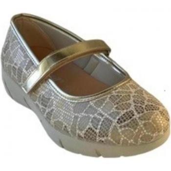 Cuña de esparto Corina para mujer M4298 natural, Zapatilla confort Rodevil para mujer 264 platino