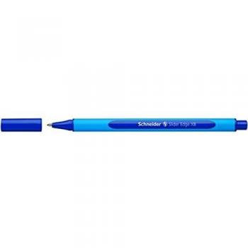 Schneider – Juego de 3 bolígrafos de punta redonda Slider Edge PTE Extra Large Azul
