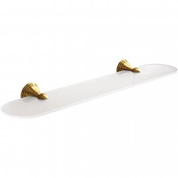 Gedy Romance Estante, Cristal, Bronce, 11x60x5.6 cm