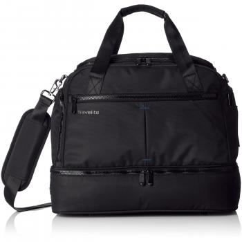 Travelite Sac de voyage/vestiaire Flow noir Maleta, 48 cm, 39 liters, Negro