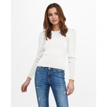 ONLY Jersey de punto de mujer con cuello redondo
