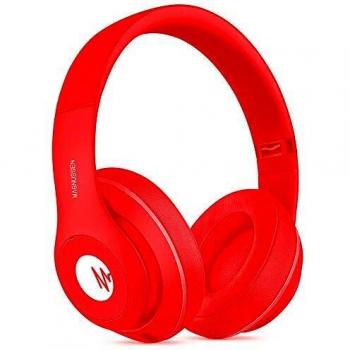 Magnussen Auriculares Inalámbricos Bluetooth H1 - Audio Plegables, Regulables, Color Rojo Mate, Bluetooth 4.1