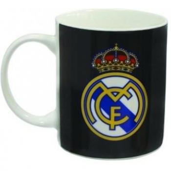 Mercury Real Madrid - Taza cerámica en estuche, cerámica, color negro y blanco