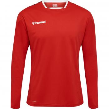Hummel Camiseta De Manga Larga Authentic Poly - Jersey de manga larga, color True Red, talla S