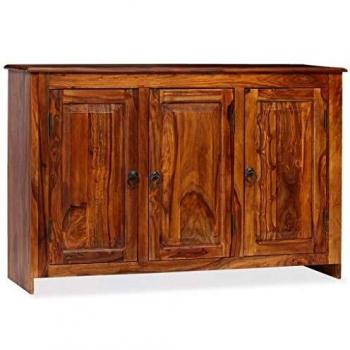 vidaXL Aparador 115x35x75 cm Madera Sheesham Consola Mesilla Mueble Auxiliar