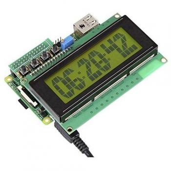 JOY-iT RB-LCD20X4 - Afficheur LCD vert à 4 lignes de 20 caractères pour carte Raspberry Pi