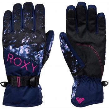 Roxy Jetty-Guantes para Esquí/Snowboard para Chicas, Mujer, Medieval Blue Sparkles, L