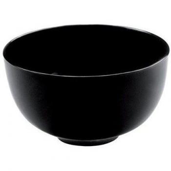 Nv-Corporacion - Vasito Small Bowl en Paquete en Plastico Pack de 12 - Talla : 150cc - Color : Negro