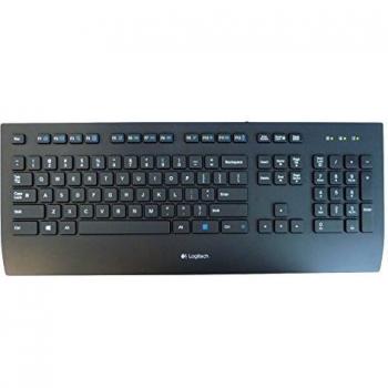 Teclado Logitech K280e Cableado para Negocios USB QWERTZ Negro