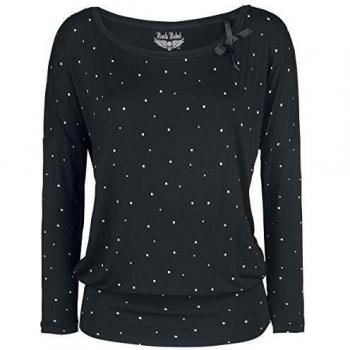 Rock Rebel by EMP Fast and Loose Mujer Camiseta Manga Larga Negro 4XL