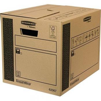 Bankers Box 6206702 - Caja de transporte y mudanza, pequeño