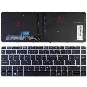 Teclado para Portátil HP Elitebook Folio 1040 G3 Plata
