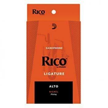 Rico Nickel Plated Ligature for Alto Sax