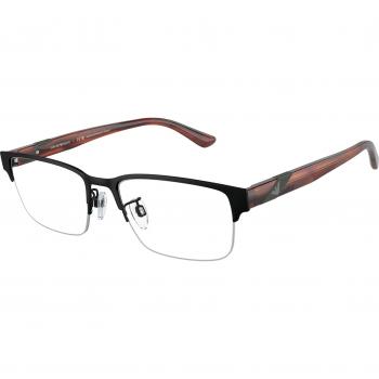 Armazones para Gafas Emporio Armani EA1129 3192 Negros para Hombre con Lentes Recetadas de 53 mm