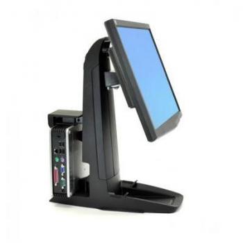 Ergotron 33-338-085 All-In-One Lift Stand Secure Clamp - Black - for Screens up to 24 and below 7.2kg