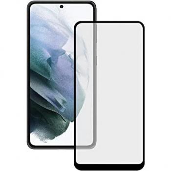 Protector de Pantalla Ksix Cristal Templado 9H Extreme 2.5D Borde Negro para Samsung Galaxy S21 5G - Alta Sensibilidad y Resistencia a Impactos