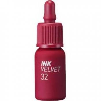Peripera Ink Velvet Lip Tint - 4g - Fuchsia Red (Shade 032)