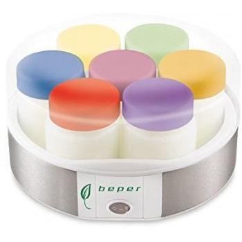Beper Yogurtera 90.535, 15 W, Acero, plástico, Vario