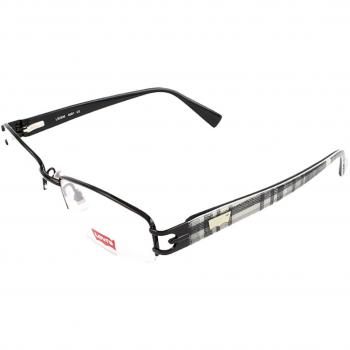 Levi's LS2536 001 Armazones para Mujer Negros, Lentes Recetadas Para Mujer Negros, Gafas Recetadas para Mujer Negras